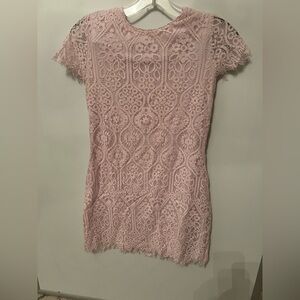 Mini dress in lilac xs